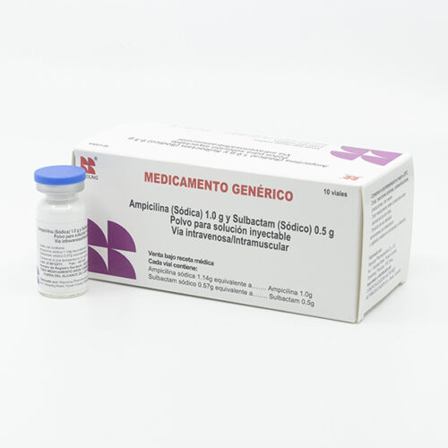 Ampicilina y Sulbactam 1g+0,5mg