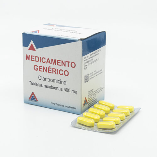Claritromicina Tabletas 500mg