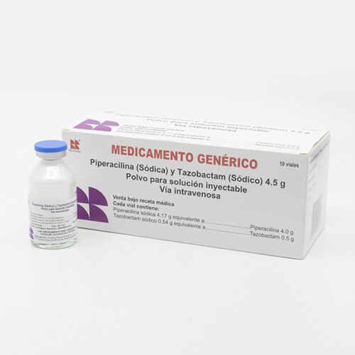 Piperacilina y Tazobactam 4,5g