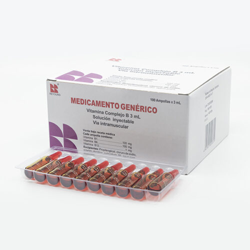 Vitamina Complejo B 3ml