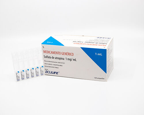 Atropina Inyección 1mg/1ml