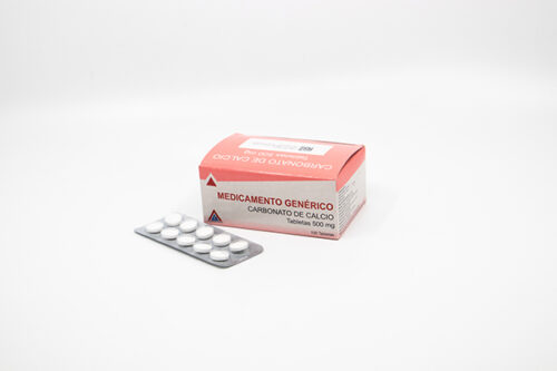 Carbonato de Calcio 500mg