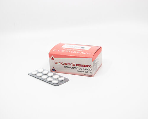 Carbonato de Calcio 500mg