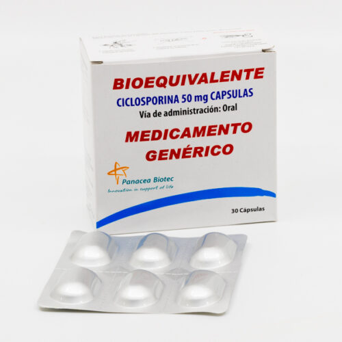 Ciclosporina Cápsula 50 mg