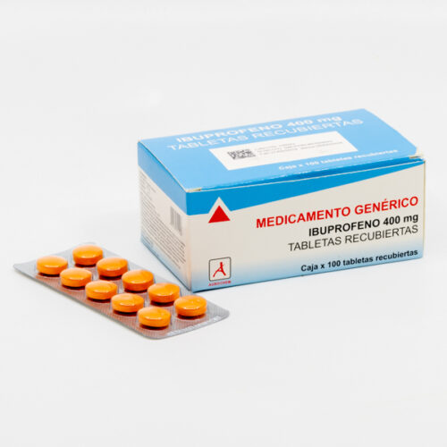 Ibuprofeno 400 mg Tabletas Recubiertas