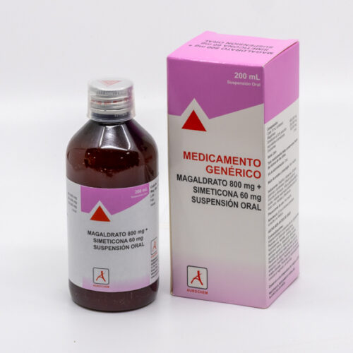 Magaldrato 800 mg + Simeticona 60 mg Suspensión Oral