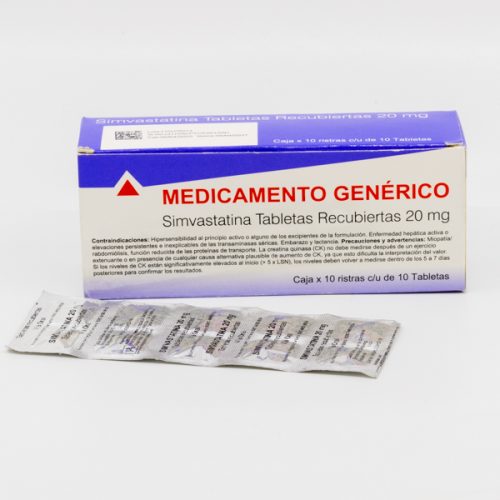 Simvastatina 20 mg
