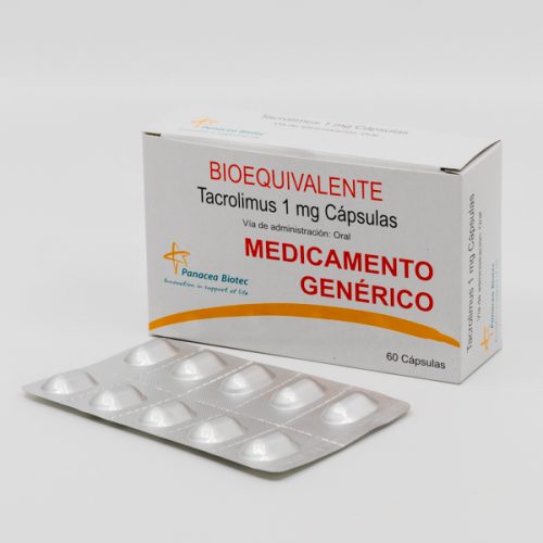 Tacrolimus 1 mg Cápsulas